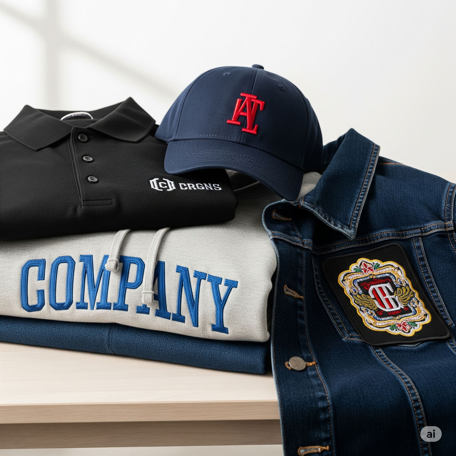embroidered promotional clothing