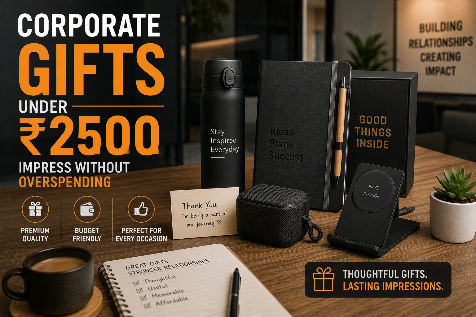 Corporate Gifts Under ₹2500: Impress Without Overspending