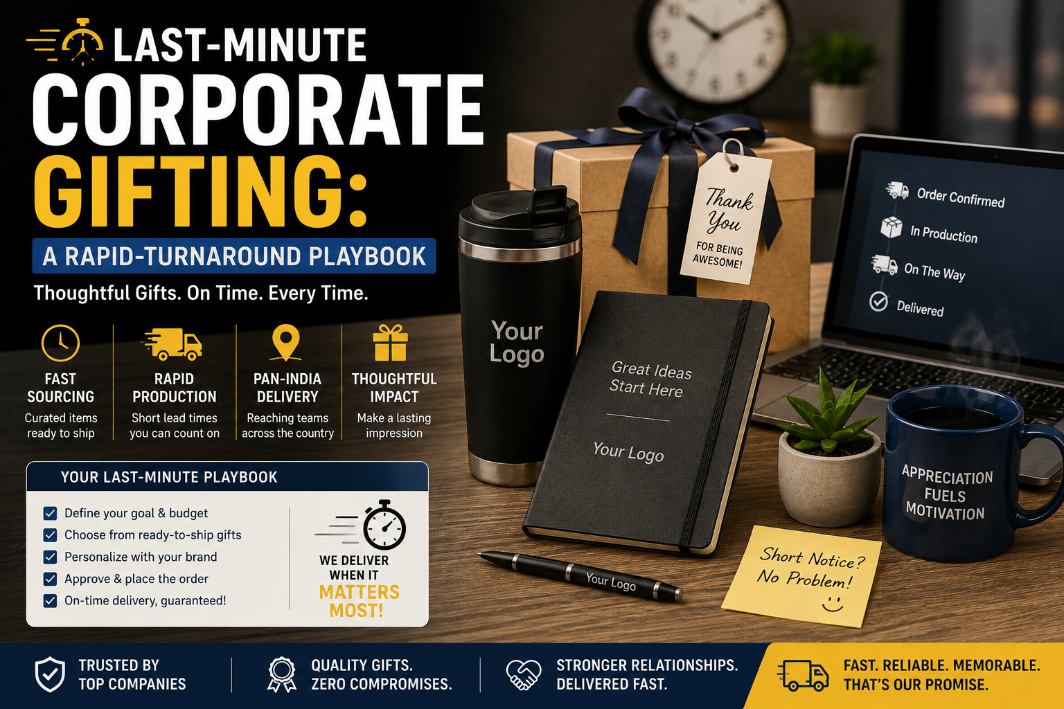 Last-Minute Corporate Gifting: A Rapid-Turnaround Playbook