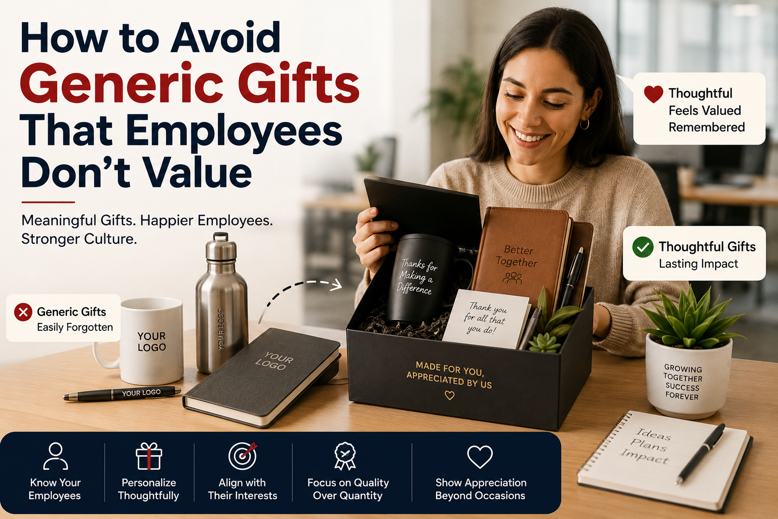 How to Avoid Generic Gifts That Employees Don't Value